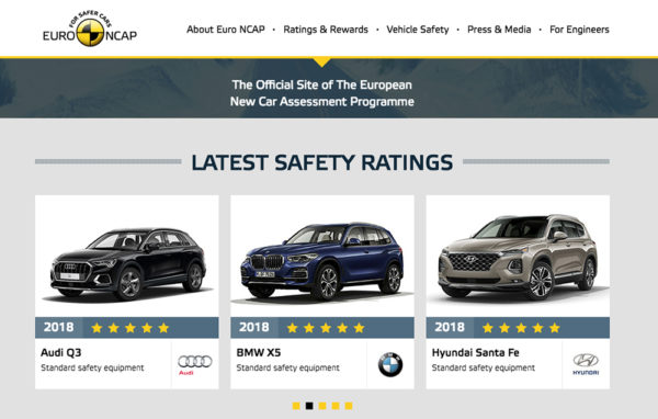 EuroNCAP - istoria European New Car Assessment Programme